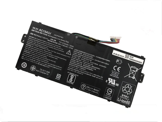 Batería para Iconia-Tab-B1-720-Tablet-Battery-(1ICP4/58/acer-AC15A3J